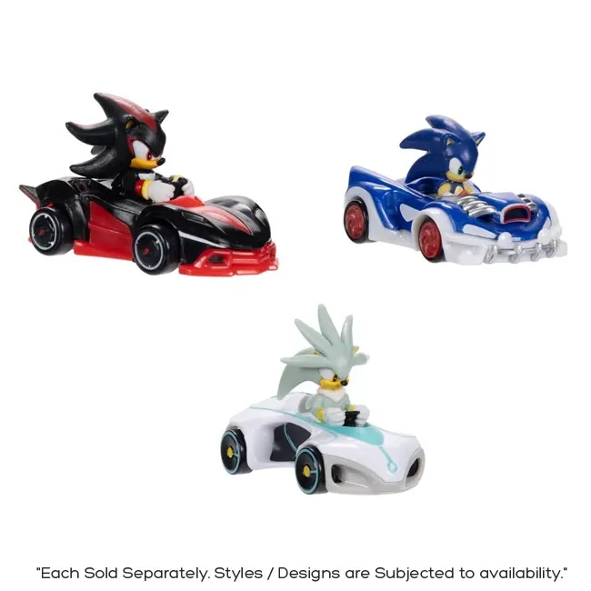 SONIC 1: 64 DIECAST VEHICLE WAVE #7 ASSORTED