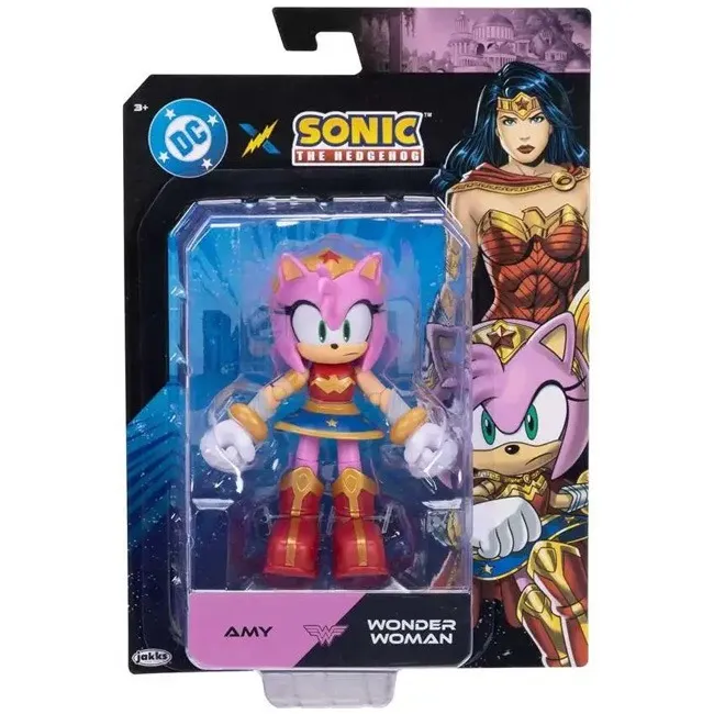 SONIC THE HEDGEHOG X DC 5 IN FIG WAVE #1 ASSORTED
