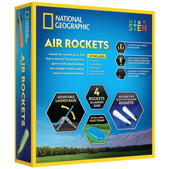 NATIONAL GEOGRAPHIC AIR ROCKETS
