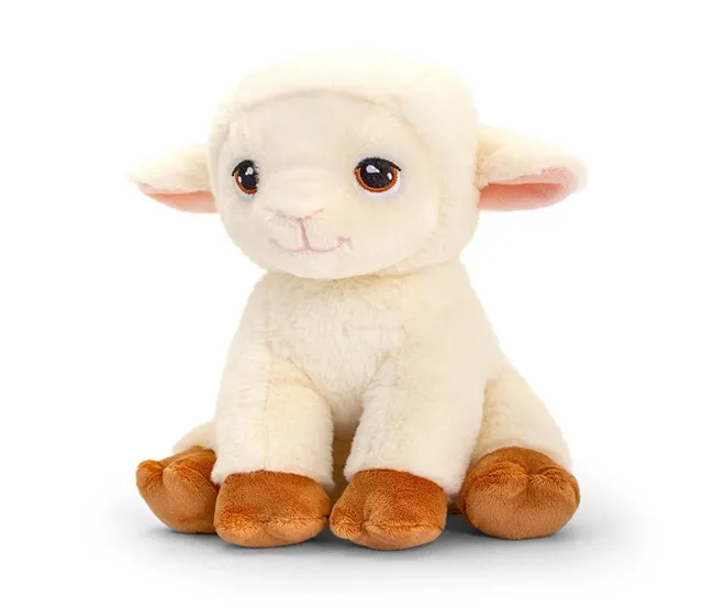 KEEL TOYS 25CM KEELECO SHEEP PLUSH TOY