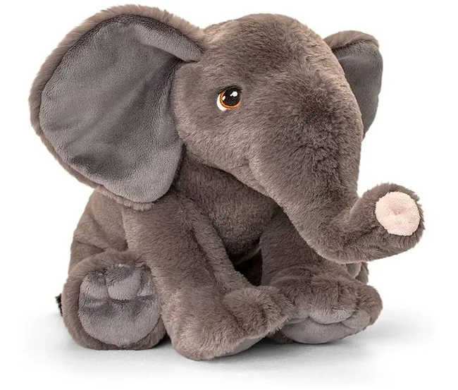 KEEL TOYS 18CM KEELECO ELEPHANT PLUSH TOY