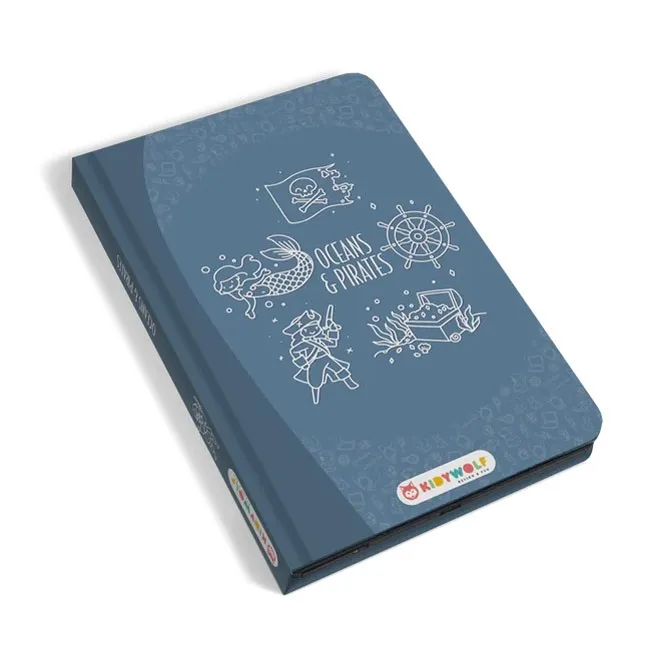 KIDYWOLF DRAW-MINI LCD TRACING BOOK OCEANS AND PIRATES