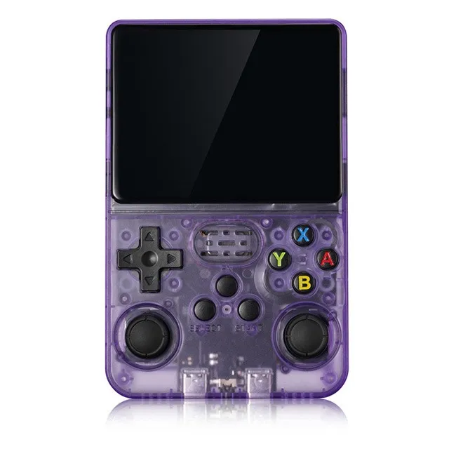 KICOO GAME CONSOLE 64G 3. 5IN 10000+ GAMES 3500MAH PURPLE