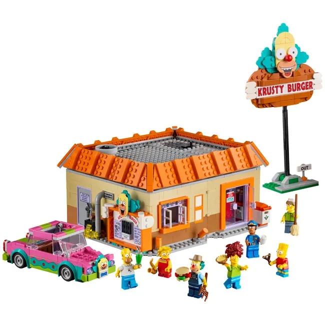 LEGO ICONS THE SIMPSONS KRUSTY BURGER
