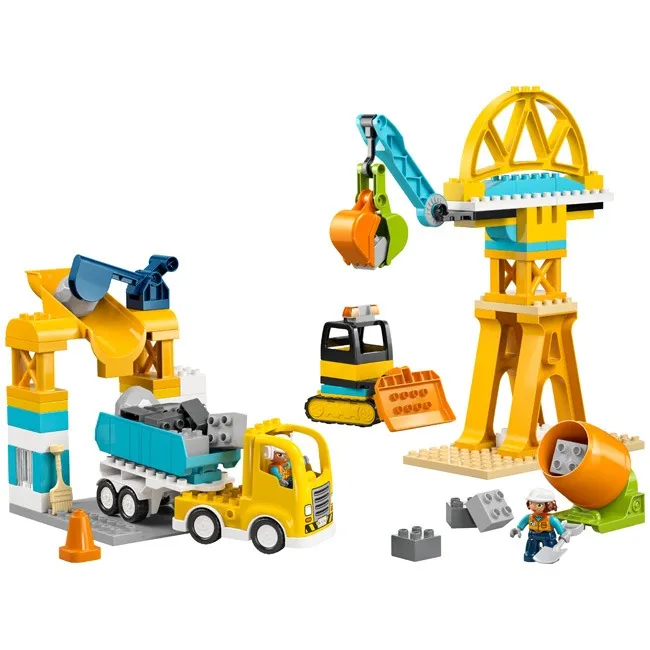 LEGO DUPLO TOWN 3 IN 1 CONSTRUCTION SITE AND VEHICLES