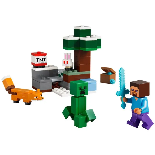 LEGO MINECRAFT STEVE'S TAIGA ADVENTURE