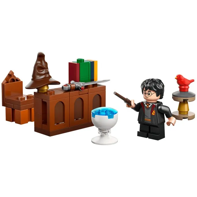LEGO DUMBLEDORE'S OFFICE WITH HARRY POTTER