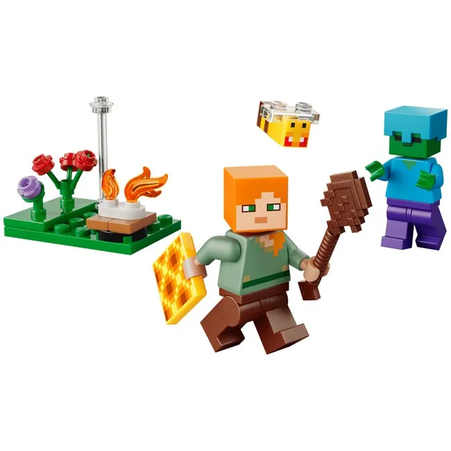 LEGO MINECRAFT ALEX'S CAMPFIRE CONFLICT