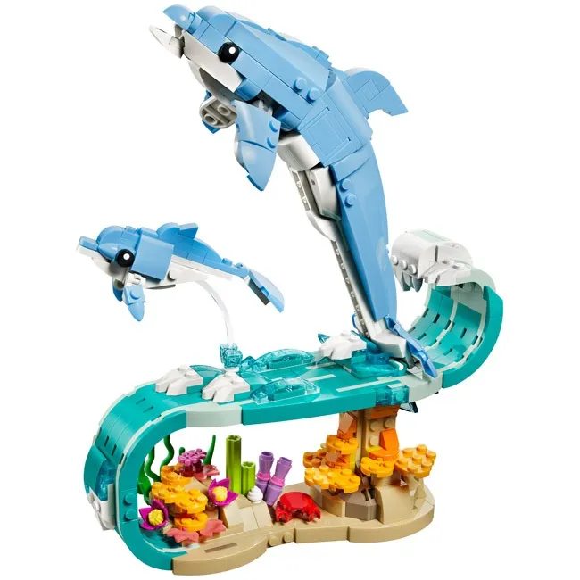 LEGO CREATOR SEA ANIMALS BEAUTIFUL DOLPHINS