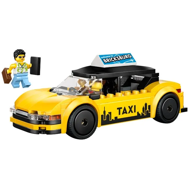 LEGO CITY YELLOW TAXI