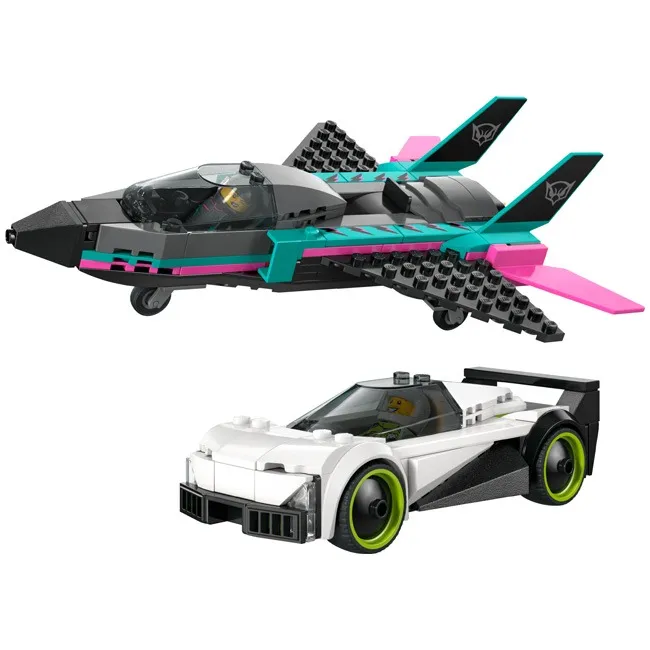 LEGO CITY JET VS CAR