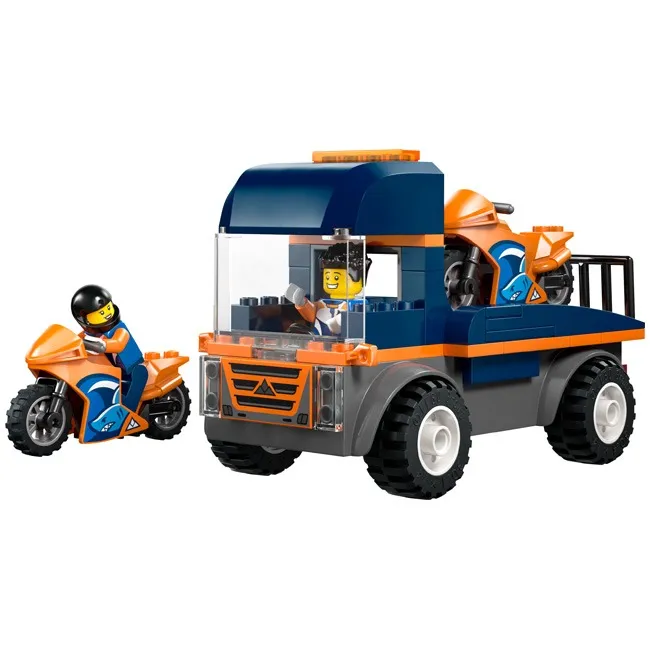 LEGO CITY MOTORCYCLE TRANSPORTER