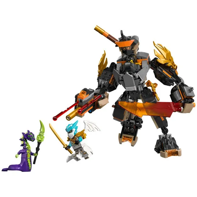 LEGO NINJAGO COLE'S MISSION MECH & DRAGON ZANE
