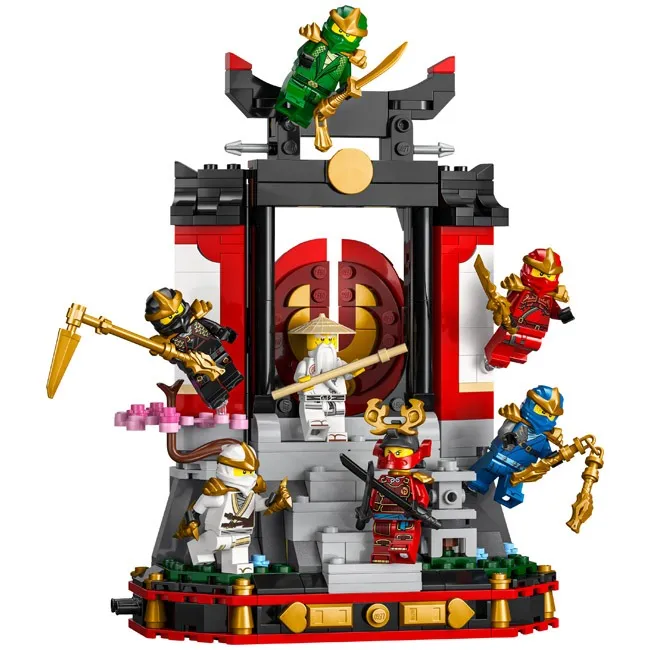 LEGO NINJAGO NINJA CHARACTER DISPLAY 15TH ANNIVERSARY