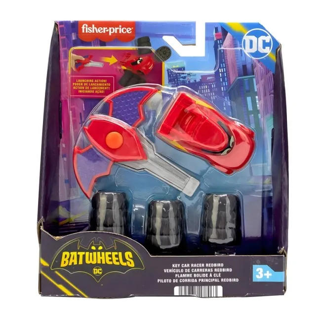BATWHEELS 1: 55 KEY CAR RACERS BLISTER PACK ASSORTED