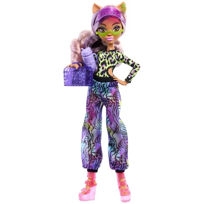 MONSTER HIGH SCARE-ADISE ISLAND CLAWDEEN WOLF DOLL
