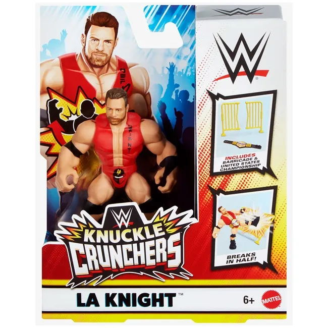 WWE KNUCKLE CRUNCHERS SERIES 6 ACTION FIGURES
