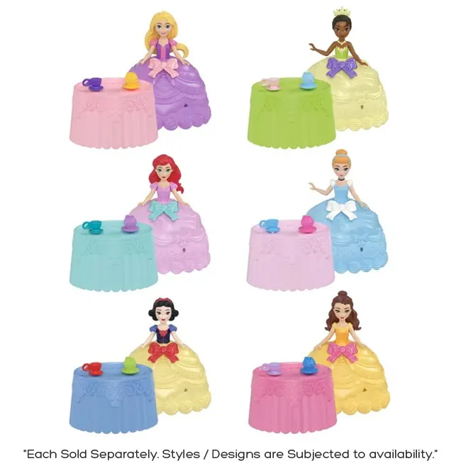 DISNEY PRINCESS CUPCAKE DOLL REVEAL ASSORTED