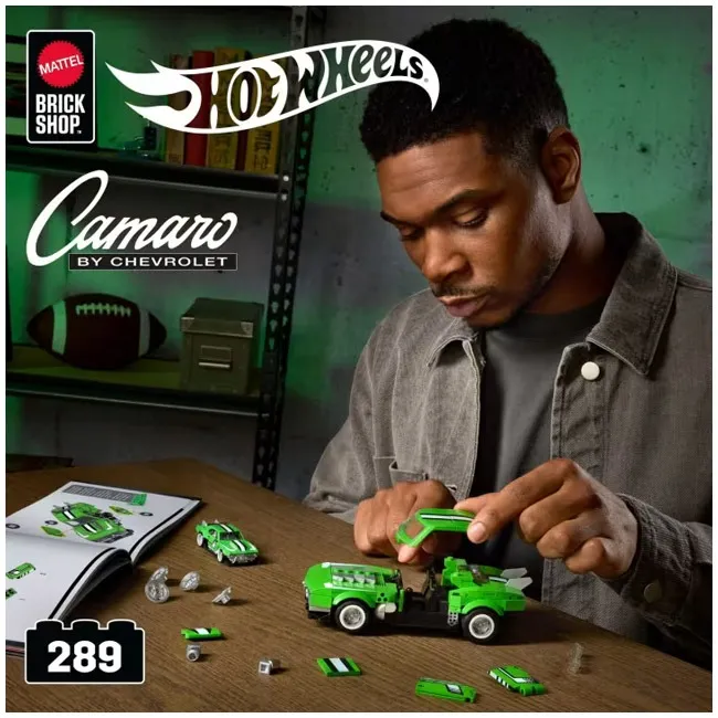 MATTEL BRICKS SPEED SERIES HOT WHEELS CUSTOM '68 CAMARO