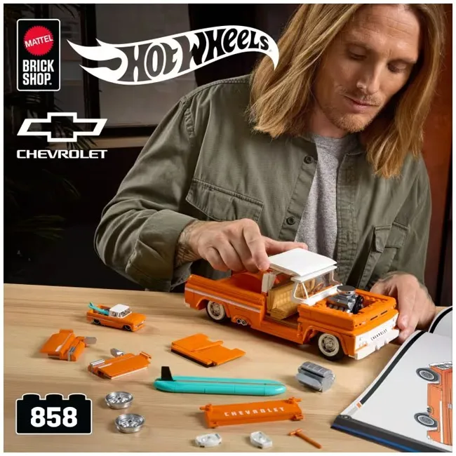 MATTEL BRICKS ELITE SERIES HOT WHEELS '62 ELITE CHEVY PICKUP