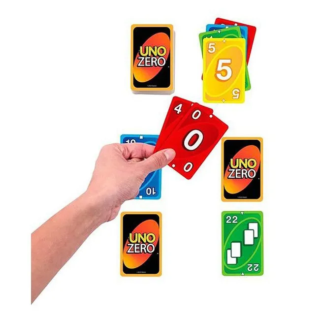 UNO ZERO CARD GAME