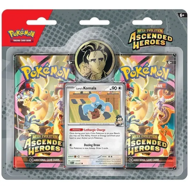 POKEMON TCG: MEGA EVOLUTION ASCENDED HEROES LARRY KOMALA PK