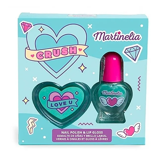 MARTINELIA CRUSH NAIL POLISH AND LIP GLOSS DUO PACK