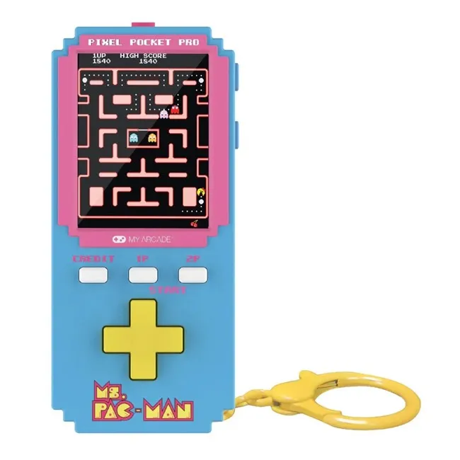MY ARCADE PIXEL POCKET PRO MS. PACMAN PORTABLE GAMING