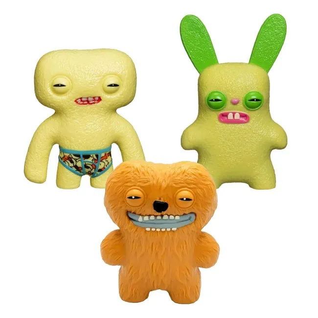 FUGGLER UGLY MONSTER COLLECTIBLE FIGURE 3PK ASSORTED