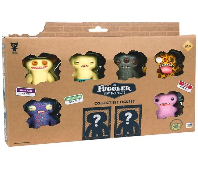 FUGGLER UGLY MONSTER COLLECTIBLE DELUXE FIGURE 8PK ASSORTED