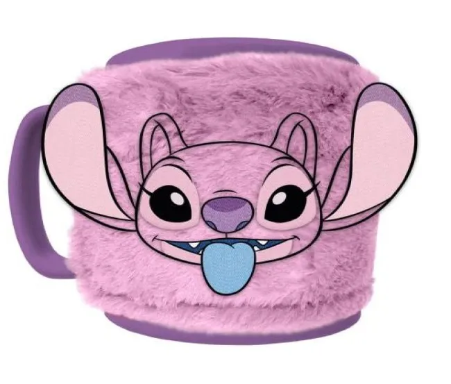 PYRAMID LILO AND STITCH FUZZY MUG - ANGEL