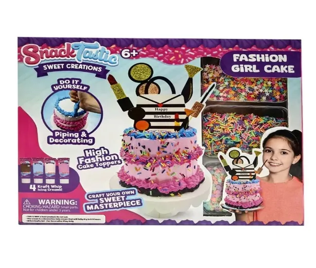 SNACK TASTIC FABULOUS FASHION CAKE