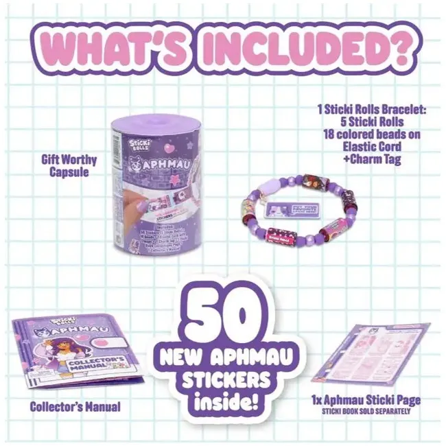 STICKI ROLLS APHMAU BAND CAPSULE