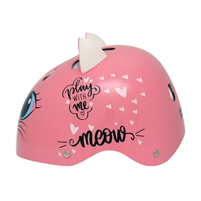 STREET JAM KITTY CAT HELMET - PINK