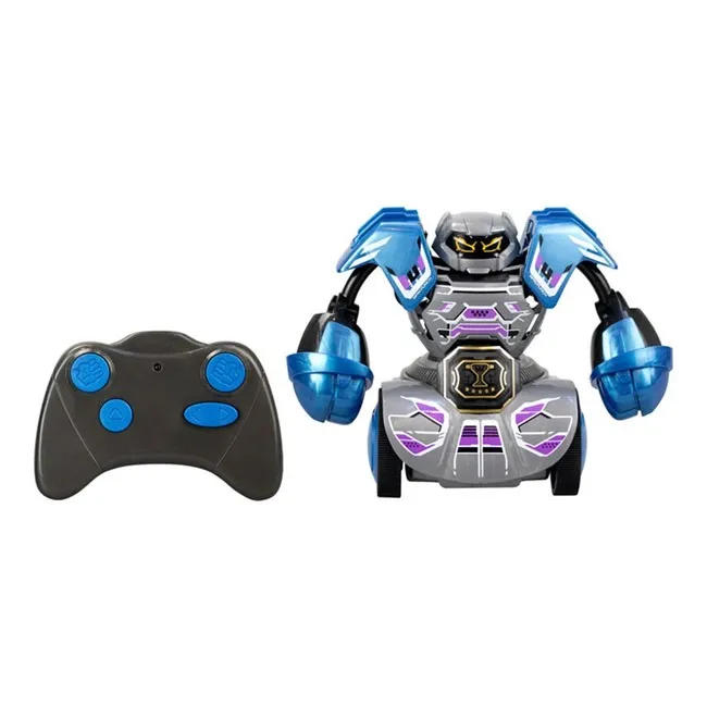 SILVERLIT ROBO KOMBAT SPIN BATTLE PACK GREEN-BLUE