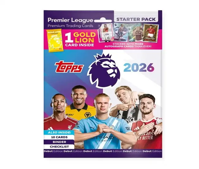 TOPPS PREMIER LEAGUE 2025-2026 STARTER PACK