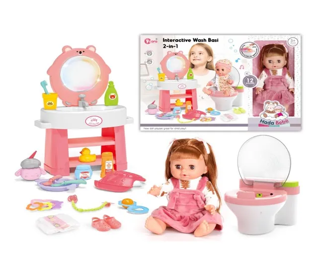 V DORA DOLL 14-INCH BABY DOLL WITH 12 SOUND EFFECT-WZB900-6