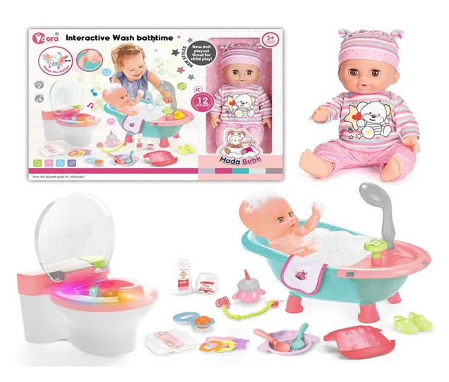 V DORA DOLL 14-INCH BABY DOLL WITH 12 SOUND EFFECT-WZB902-2