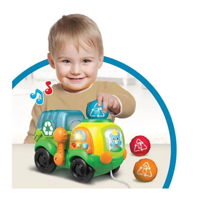 WINFUN GO GREEN PULL ALONG RECYCLE TRUCK