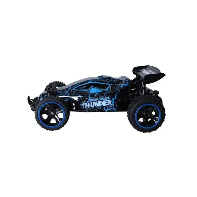 SAM TOYS 1: 18 REMOTE CONTROL LUMINOUS RACING CAR-BLUE