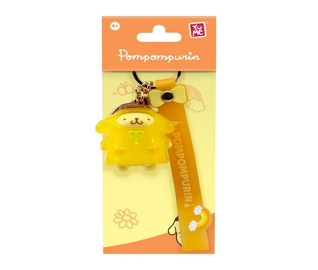 HELLO KITTY KEYCHAIN RAINCOAT -POMPOMPURIN