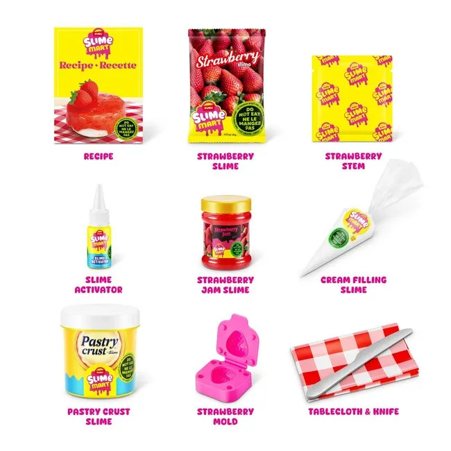 SLIME MART S1 STRAWBERRY CHEESCAKE SMALL SHOPPING BAG