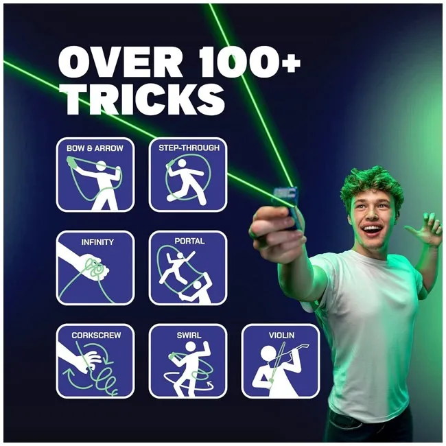 ZIPSTRING THE PATENTED GLOW IN THE DARK