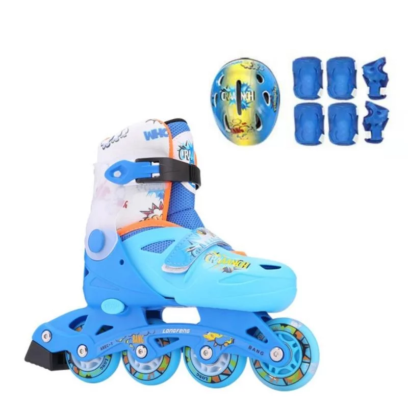 Roller Skate S3 Blue Large - Size 35 - 38