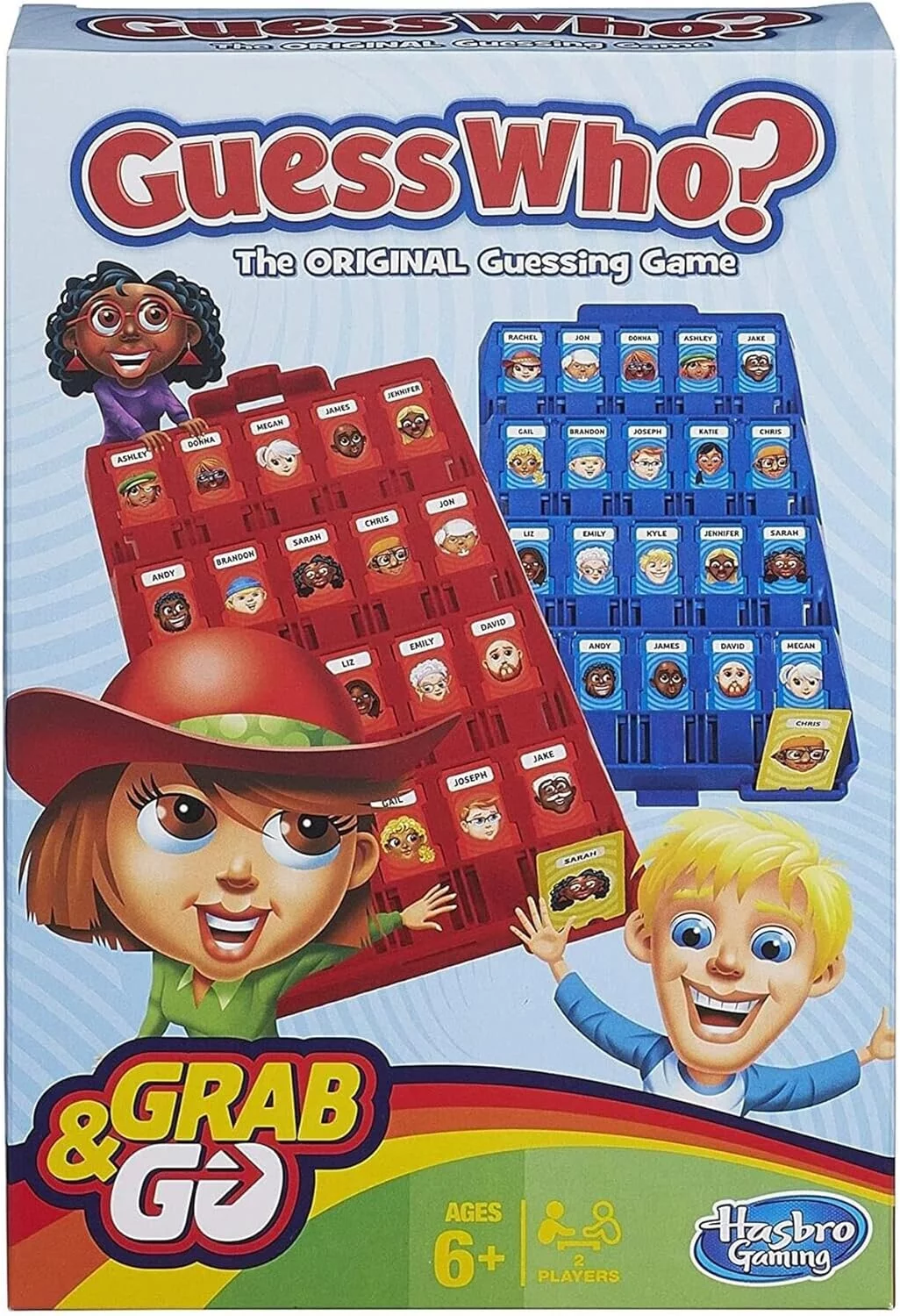 Hasbro - Grab and Go Guess Who Game