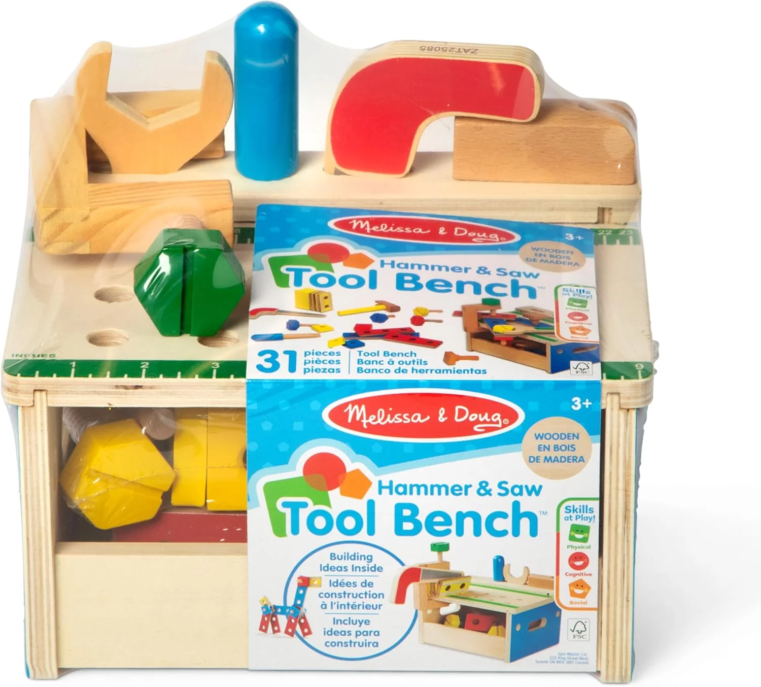 Melissa & Doug - Hammer and Saw Tool Bench