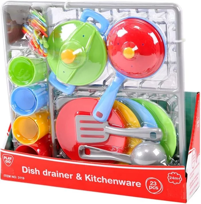 Playgo Dish Drainer And Kitchenware