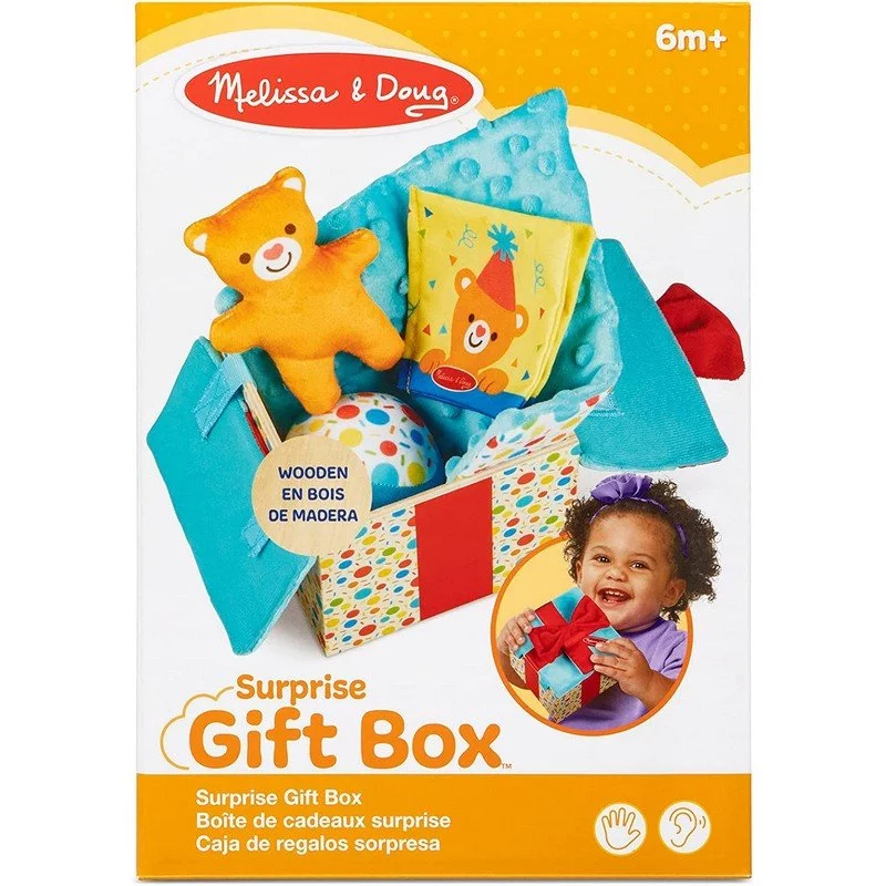 Melissa & Doug Wooden Surprise Gift Box