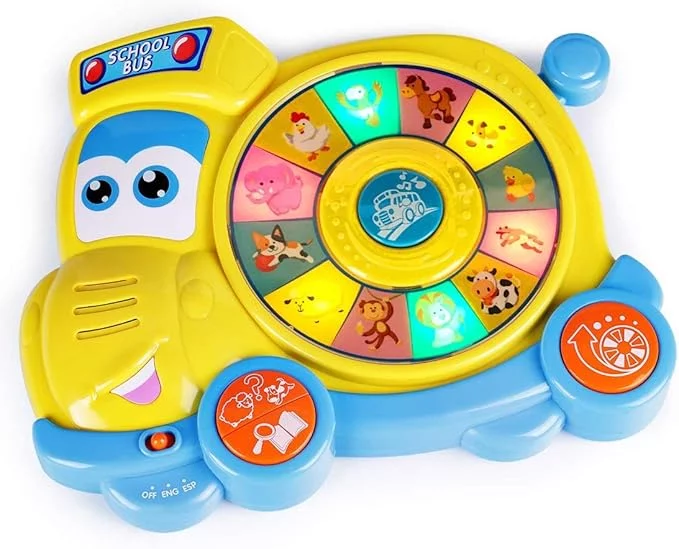 Little Learners - Spin N Learn School Bus