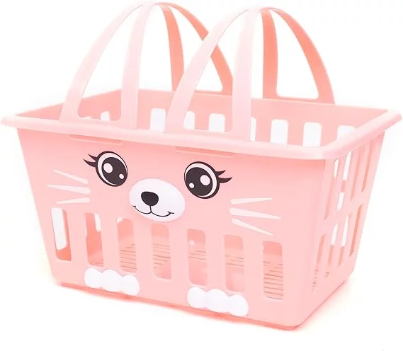 Kitty Basket With 16 Pcs Of Playfood & 7 Pcs Food Boxes
